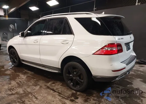 2014 Mercedes-Benz Ml 350 4Matic from USA, damaged, VIN 4JGDA5HB5EA324074